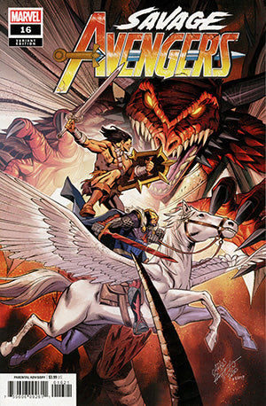 Savage Avengers (2019 Marvel) #16B