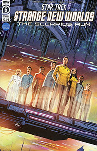 Star Trek Strange New Worlds the Scorpius Run (2023 IDW) #5A