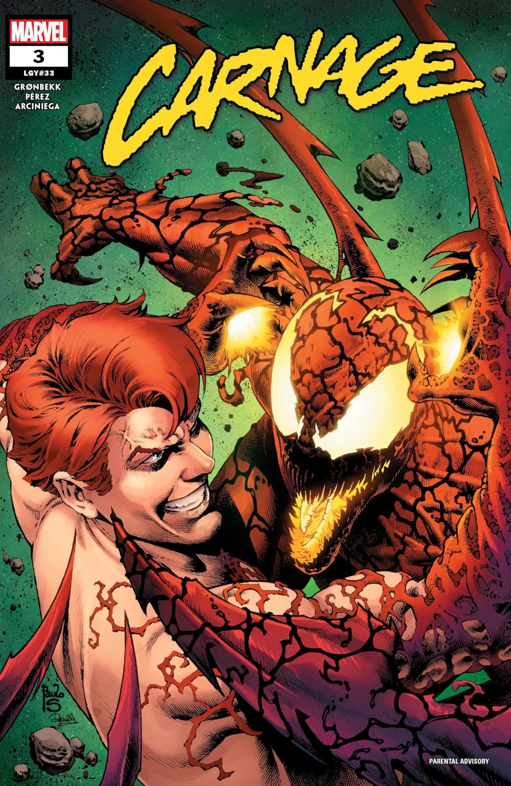 Carnage (2024 Marvel) #3A – Emerald Knights