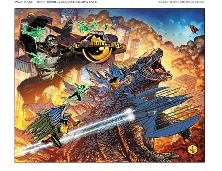 JUSTICE LEAGUE VS GODZILLA VS KONG #1