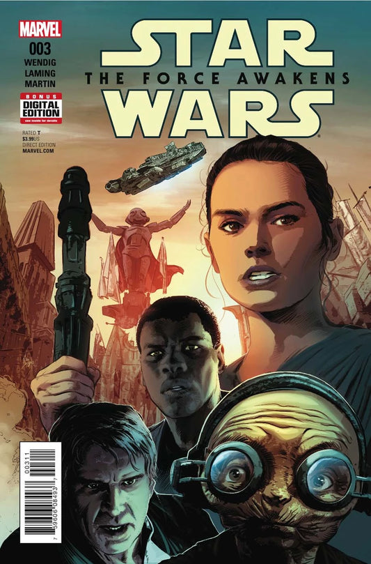 Star Wars The Force Awakens Adaptation (2016 Marvel) #3A