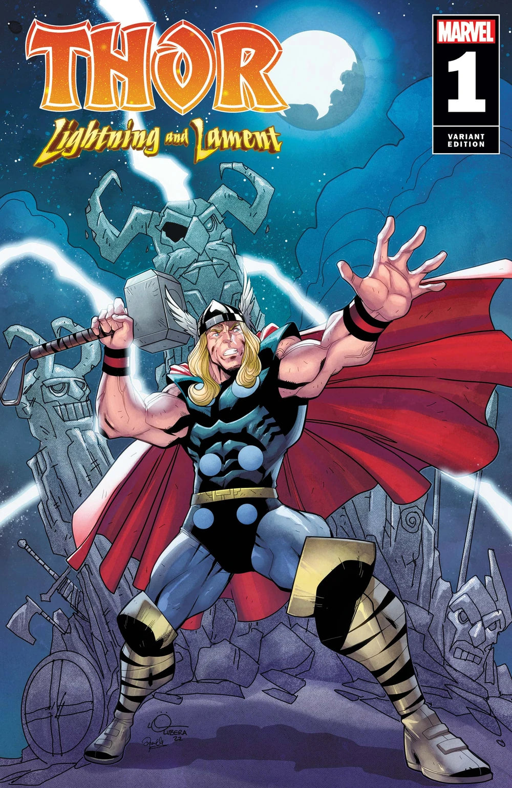 Thor Lightning and Lament (2022 Marvel) #1B