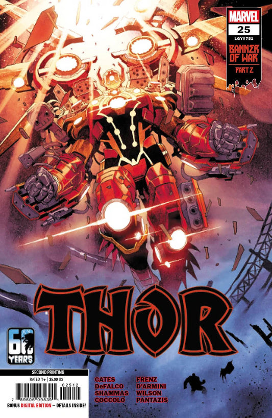 Thor (2020 Marvel 6th Series) #25J