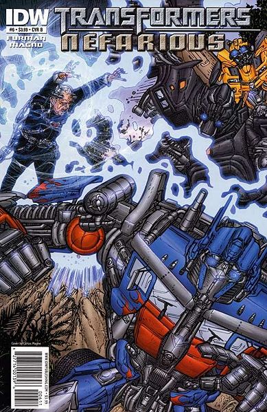 Transformers Nefarious (2010 IDW) #6B