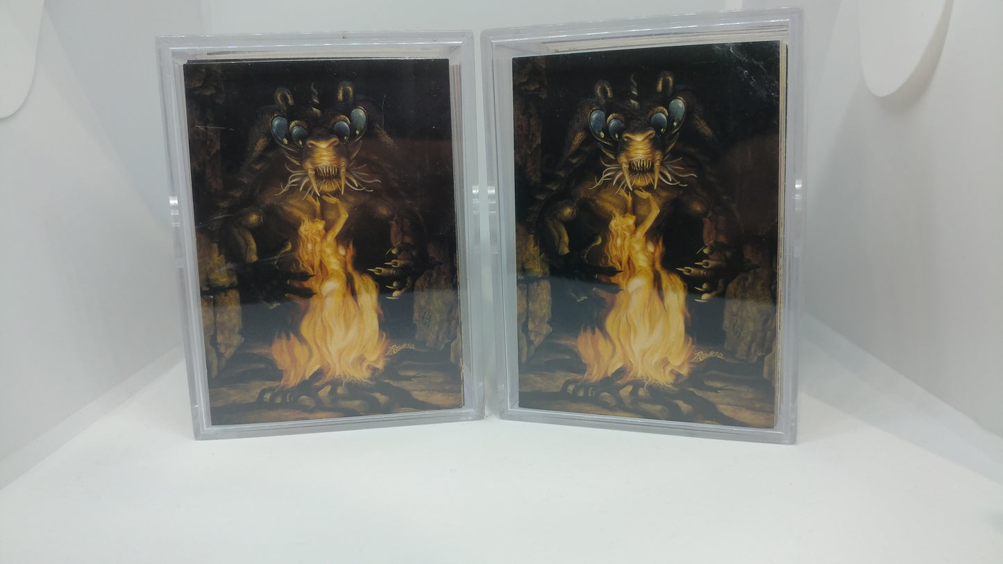 Rowena Fantasy Art Cards  Complete set + Bonus Card 1-90