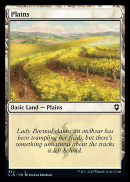 Magic the Gathering x4 Foil Battle for Baldurs Gate Basic Plains 452
