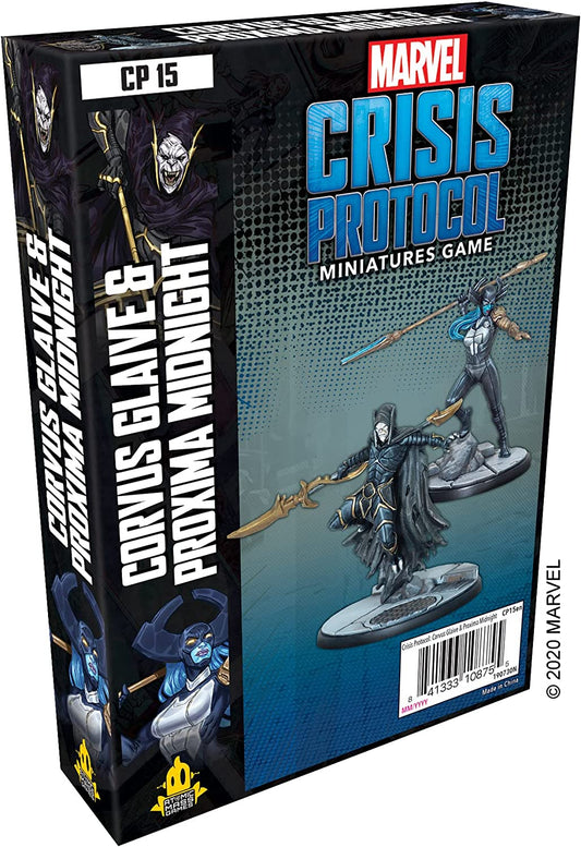 Marvel Crisis Protocol Miniature Corvus Glaive & Proxima Midnight pack