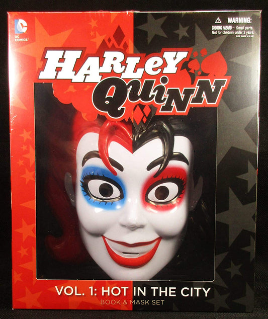 Harley Quinn Vol.1 Hot in the City Book & Mask Set