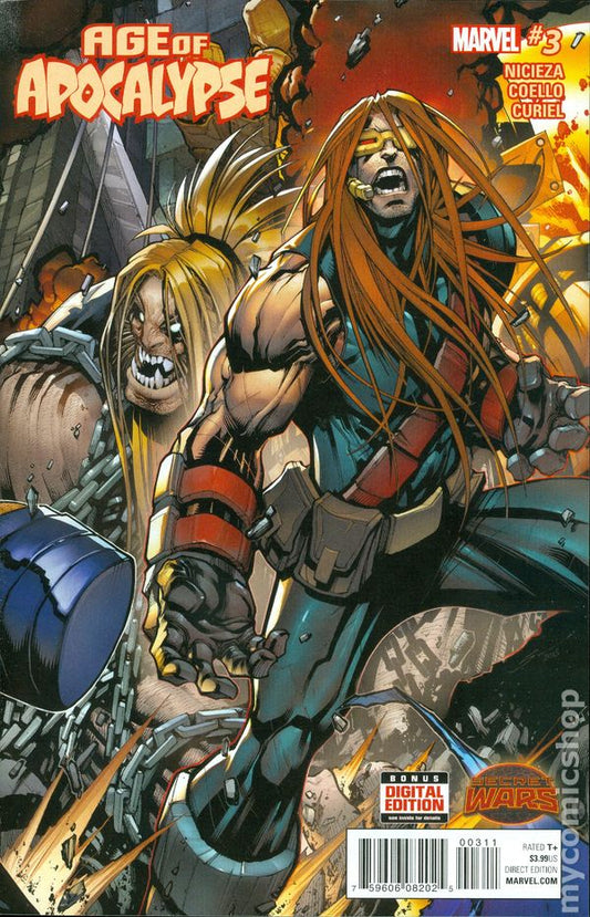 Age of Apocalypse (2015 Marvel) Secret Wars #3A