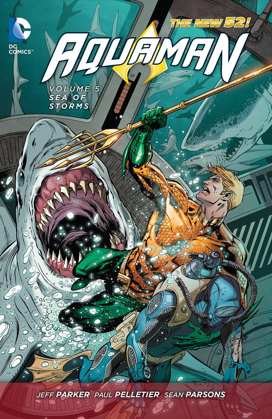 Aquaman Vol. 5 Sea of Storms HARDCOVER