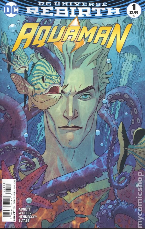 Aquaman (2016 6th Series) #1B Rebirth