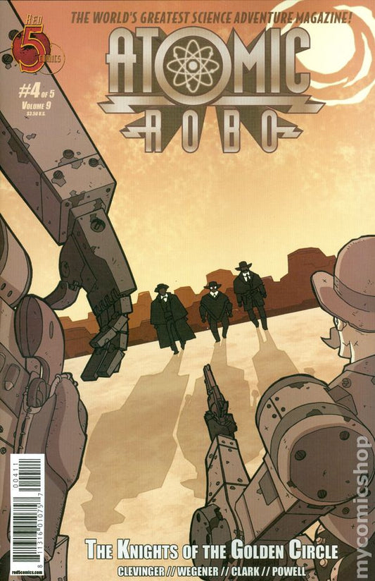 Atomic Robo Knights of the Golden Circle (2014) #4