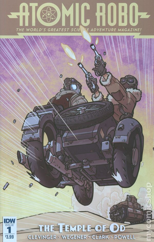 Atomic Robo and The Temple of Od (2016 IDW) #1