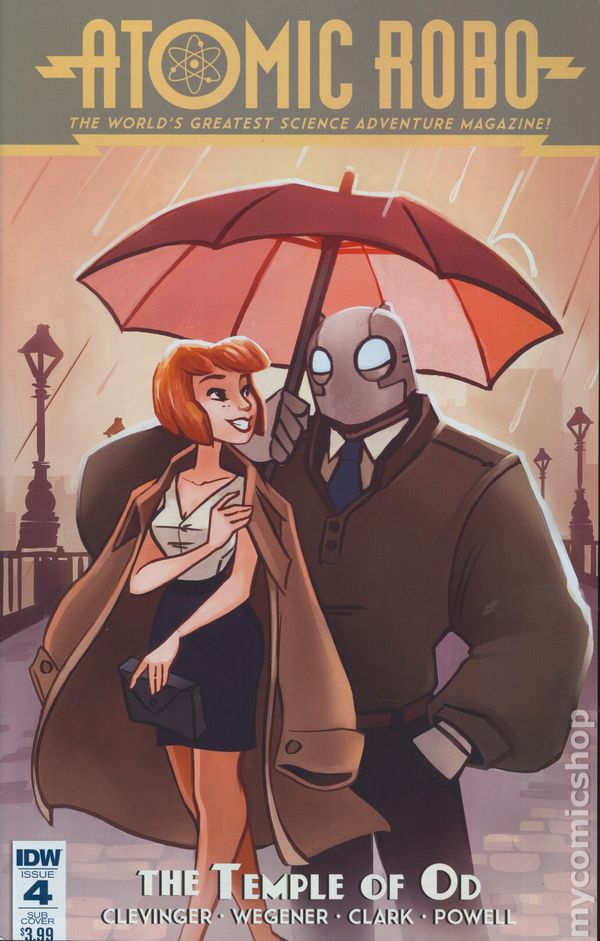 Atomic Robo and The Temple of Od (2016 IDW) #4SUB