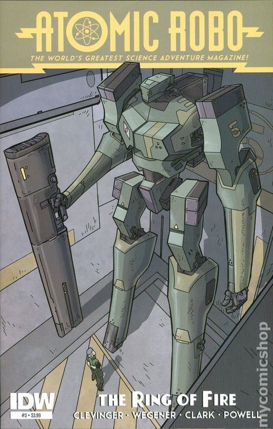 Atomic Robo and the Ring of Fire (2015 IDW) #3A