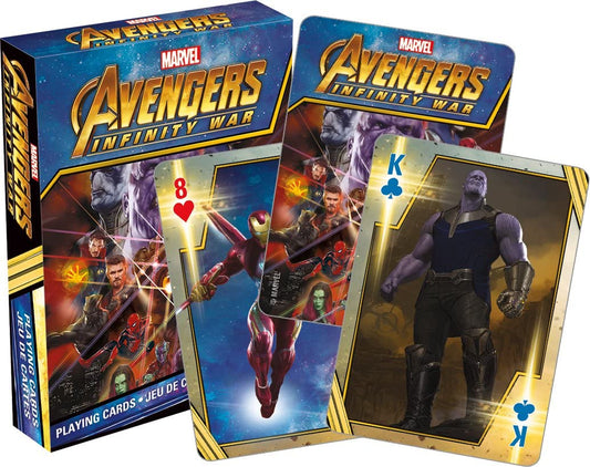 Marvel Avengers Infinity War Playing Cards