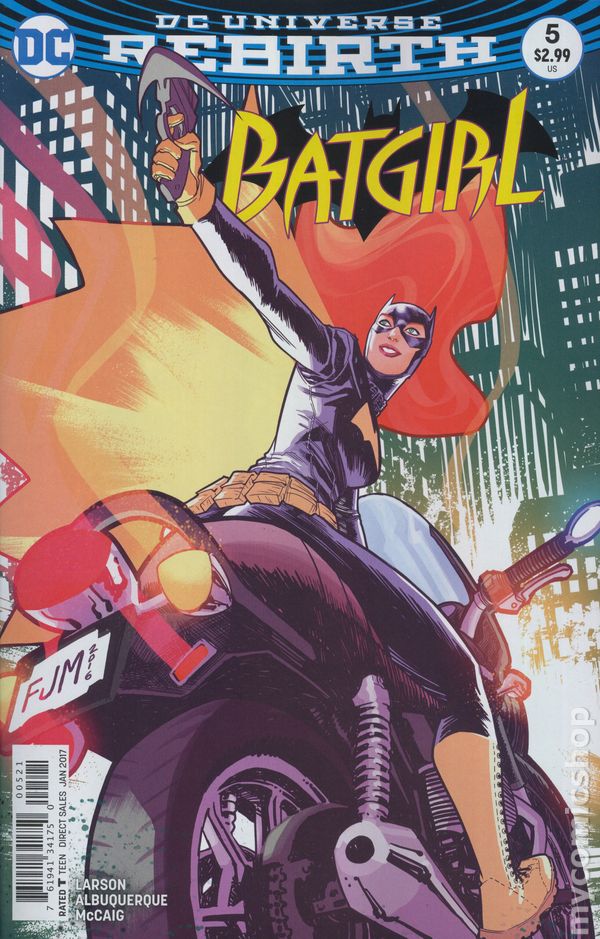 Batgirl (2016) #5B (Rebirth)