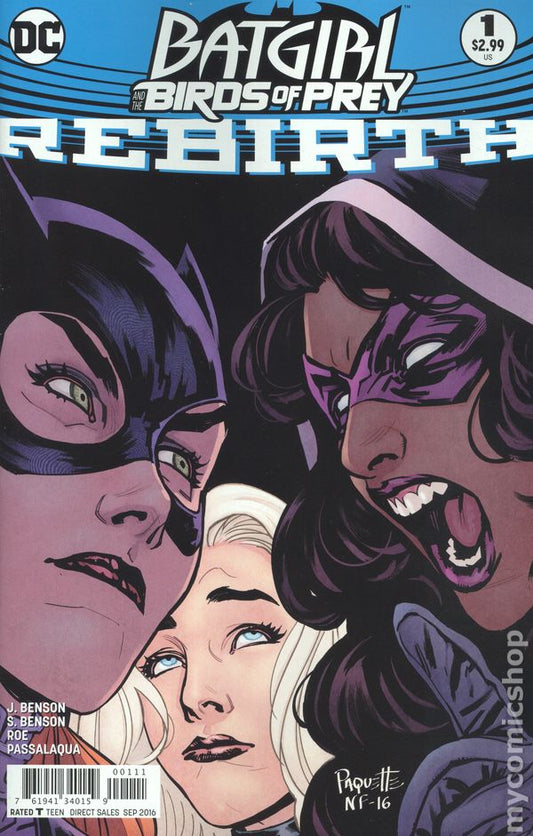 Batgirl and the Birds of Prey Rebirth (2016) #1A