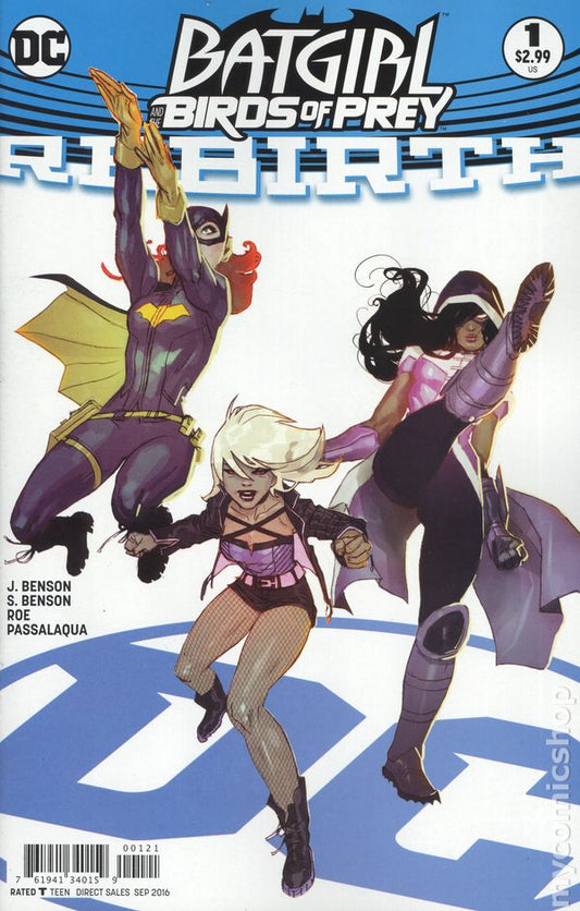 Batgirl and the Birds of Prey Rebirth (2016) #1B