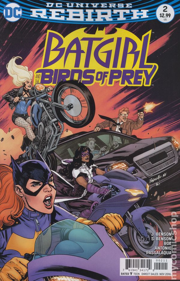 Batgirl and the Birds of Prey (2016) #2A (Rebirth)