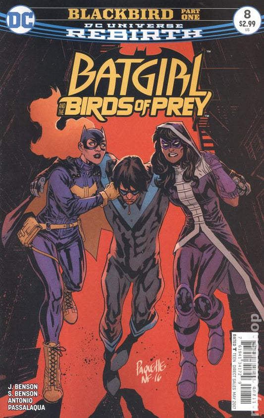 Batgirl and the Birds of Prey (2016) #8A (Rebirth)