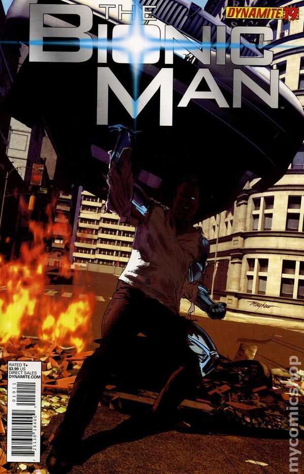 Bionic Man (2011 Dynamite) #19A