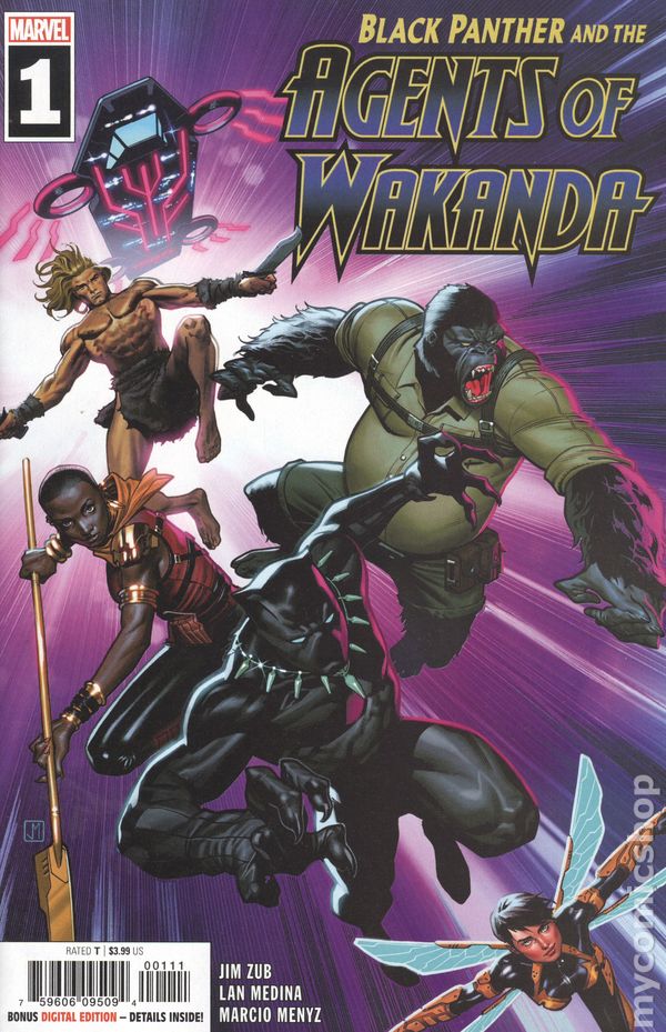 Black Panther and the Agents of Wakanda (2019 Marvel) #1A
