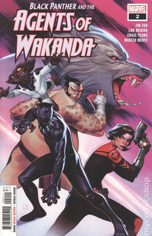 Black Panther and the Agents of Wakanda (2019 Marvel) #2A