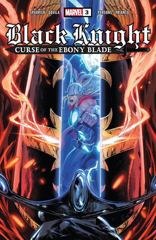 Black Knight Curse of the Ebony Blade (2021 Marvel) #3A