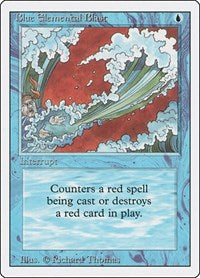 Blue Elemental Blast (Revised Edition) [Playset of 4]