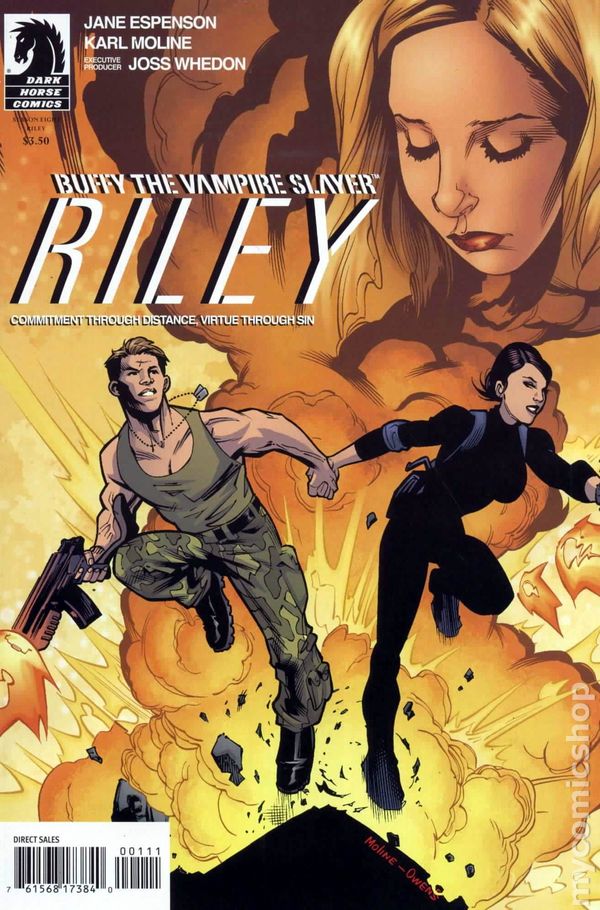Buffy the Vampire Slayer Riley (2010 Dark Horse) #0B