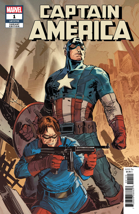 CAPTAIN AMERICA #1 GARNEY VAR