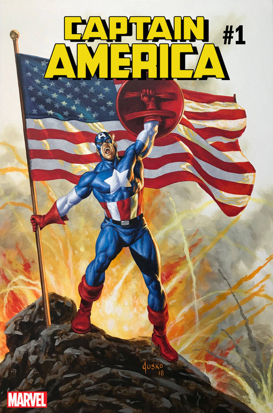 CAPTAIN AMERICA #1 JUSKO VAR