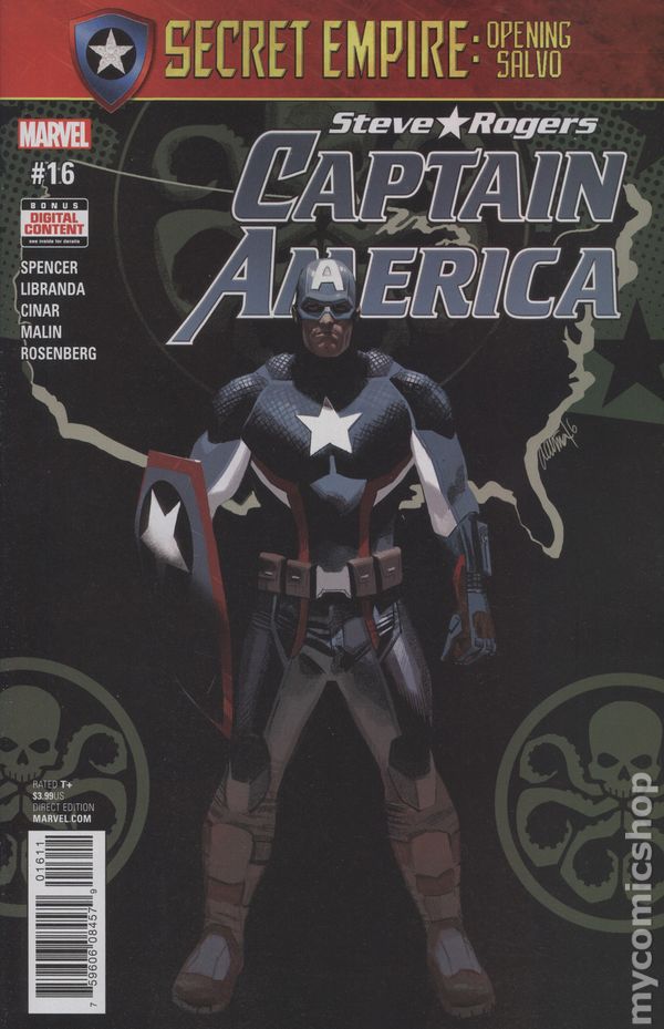 Captain America Steve Rogers (2016) #16A