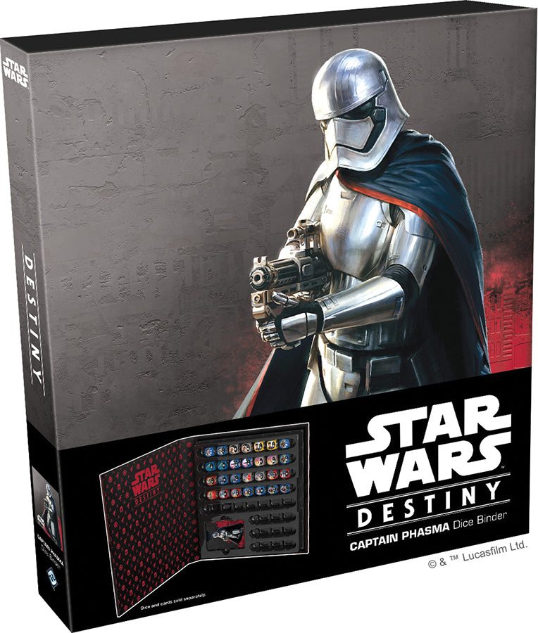 Star Wars: Captain Phasma Dice Binder Emerald Knights Star Wars: Captain Phasma Dice Binder Emerald Knights