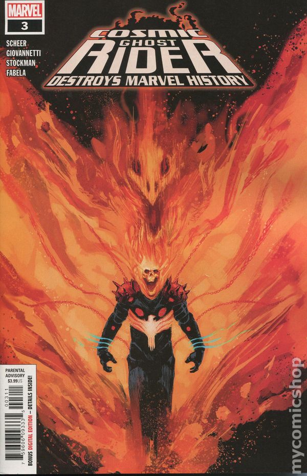 Cosmic Ghost Rider Destroys Marvel History (2019 Marvel) #3A