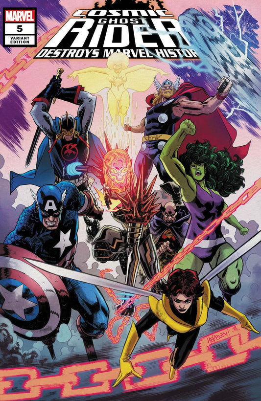 Cosmic Ghost Rider Destroys Marvel History (2019 Marvel) #5B