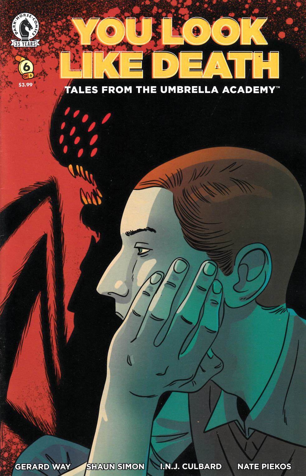 You Look Like Death (2020 Dark Horse) Tales from the Umbrella Academy #6B