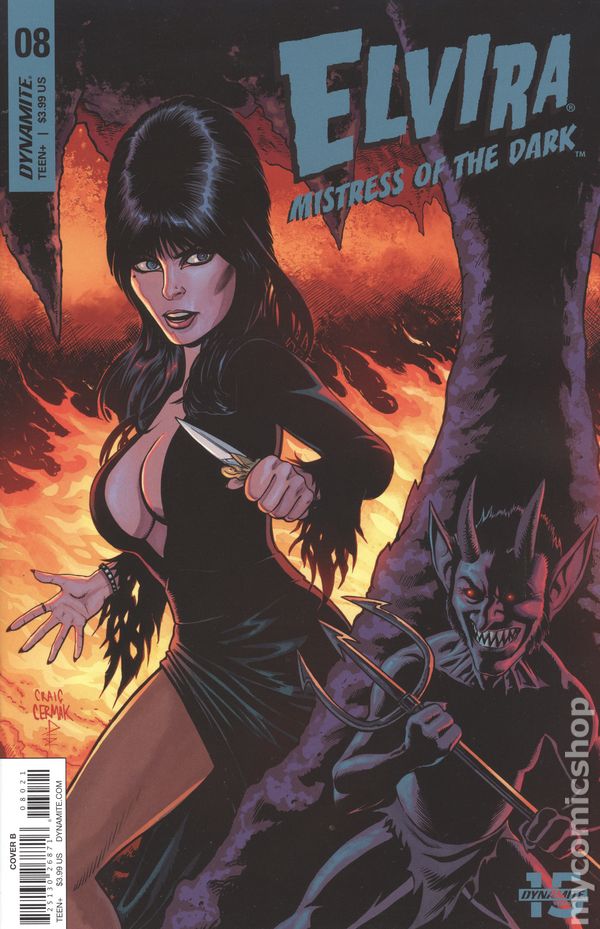 Elvira Mistress of the Dark (2018 Dynamite) #8B