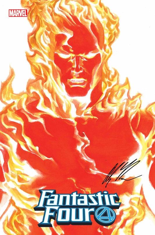 FANTASTIC FOUR #24 ALEX ROSS HUMAN TORCH TIMELESS VAR