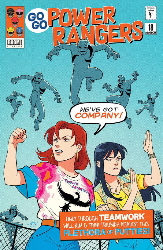 GO GO POWER RANGERS #18 PREORDER MOK VAR