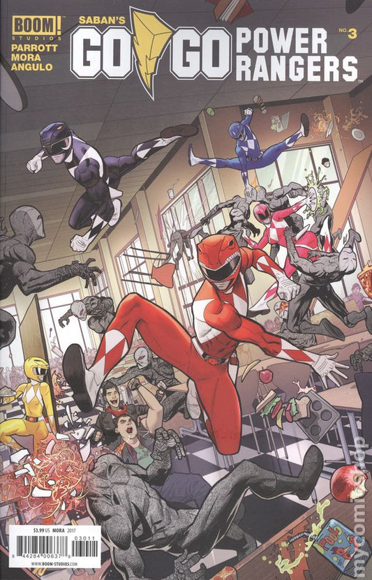 Go Go Power Rangers (2017 Boom) #3A