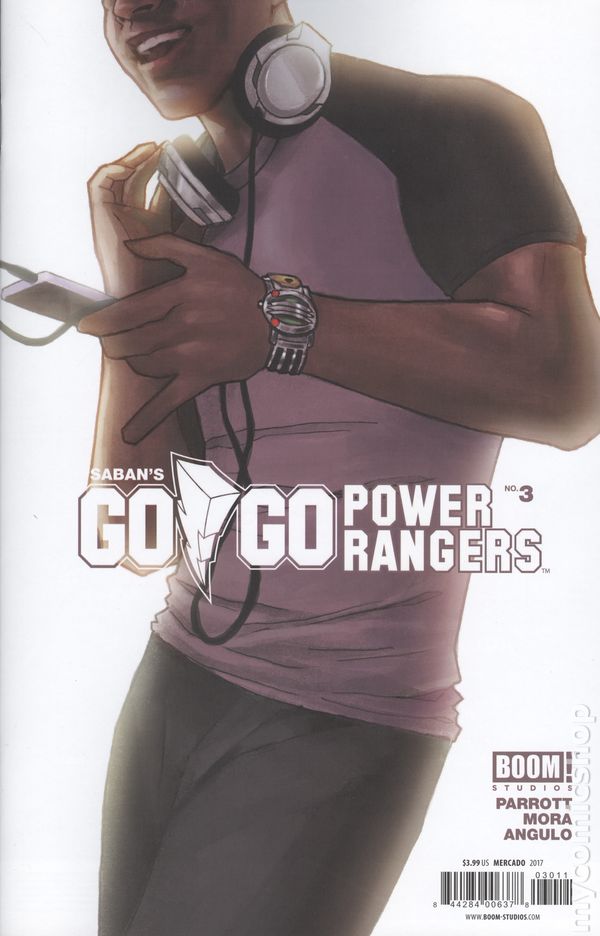 Go Go Power Rangers (2017 Boom) #3B