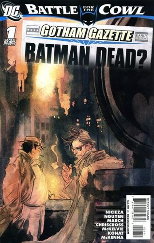 Gotham Gazette: Batman Dead? Vol 1 1