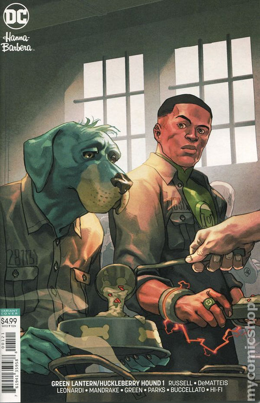 Green Lantern Huckleberry Hound Special (2018) #1B