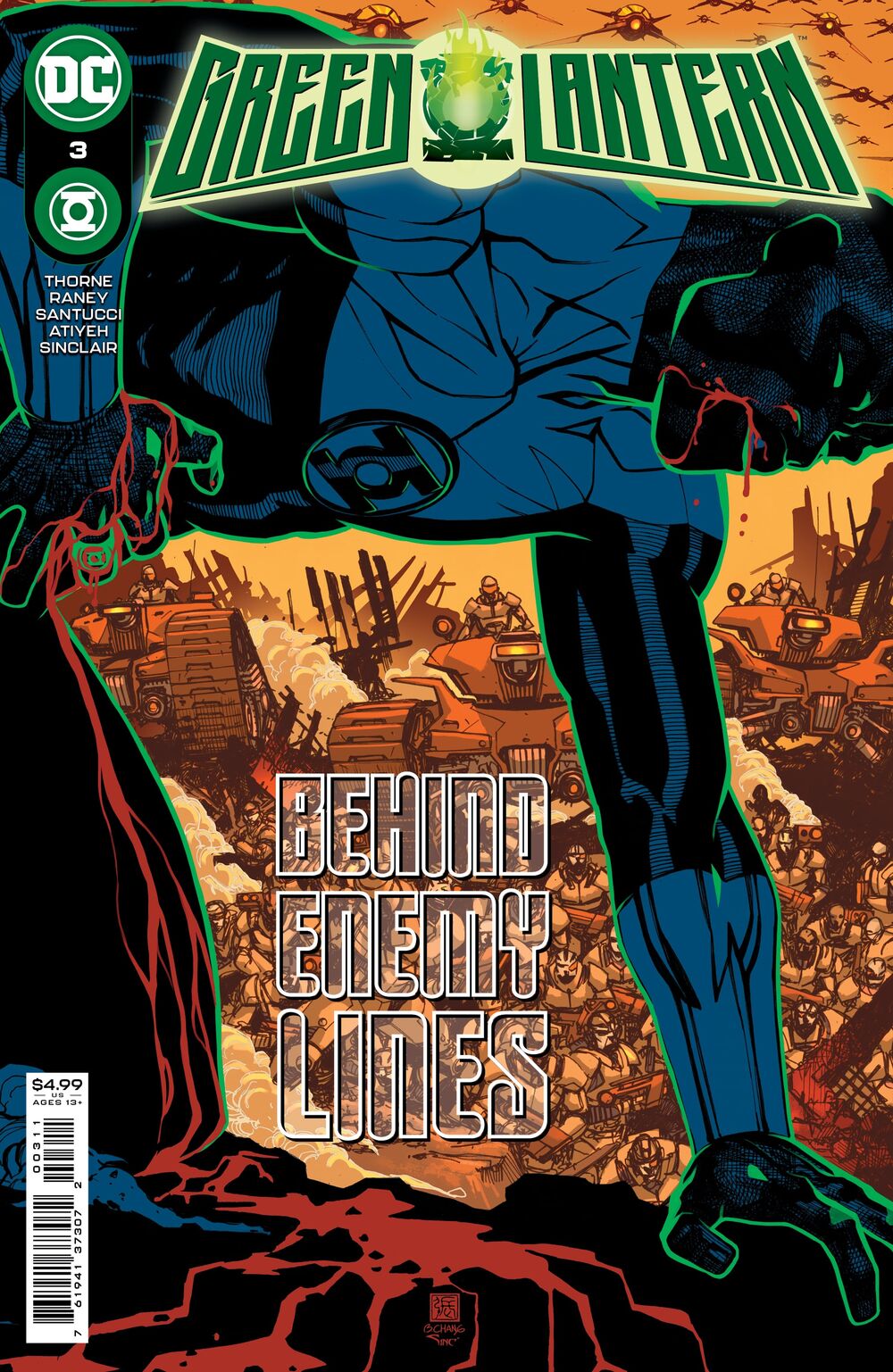 Green Lantern (2021 8th Series DC) #3A