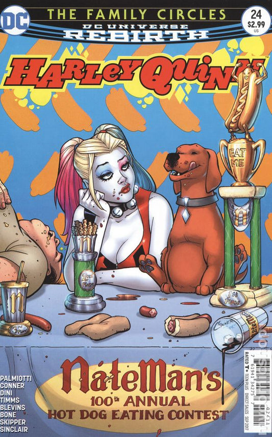 Harley Quinn (2013- ) #24 (Rebirth) (Variant Cover)