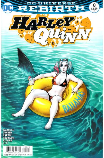 Harley Quinn (2013- ) #8 (Rebirth) (Variant Cover)