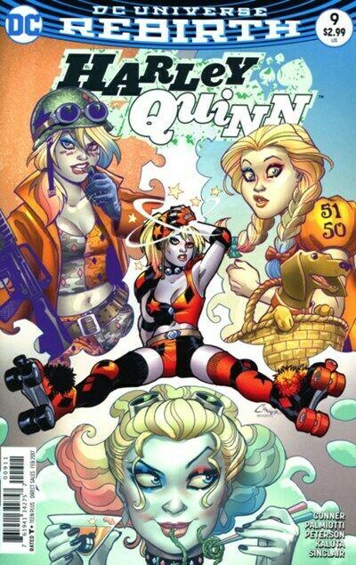 Harley Quinn (2013- ) #9 (Rebirth) (Variant Cover)