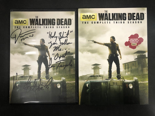 The Walking Dead Complete Third Season *SIGNED*